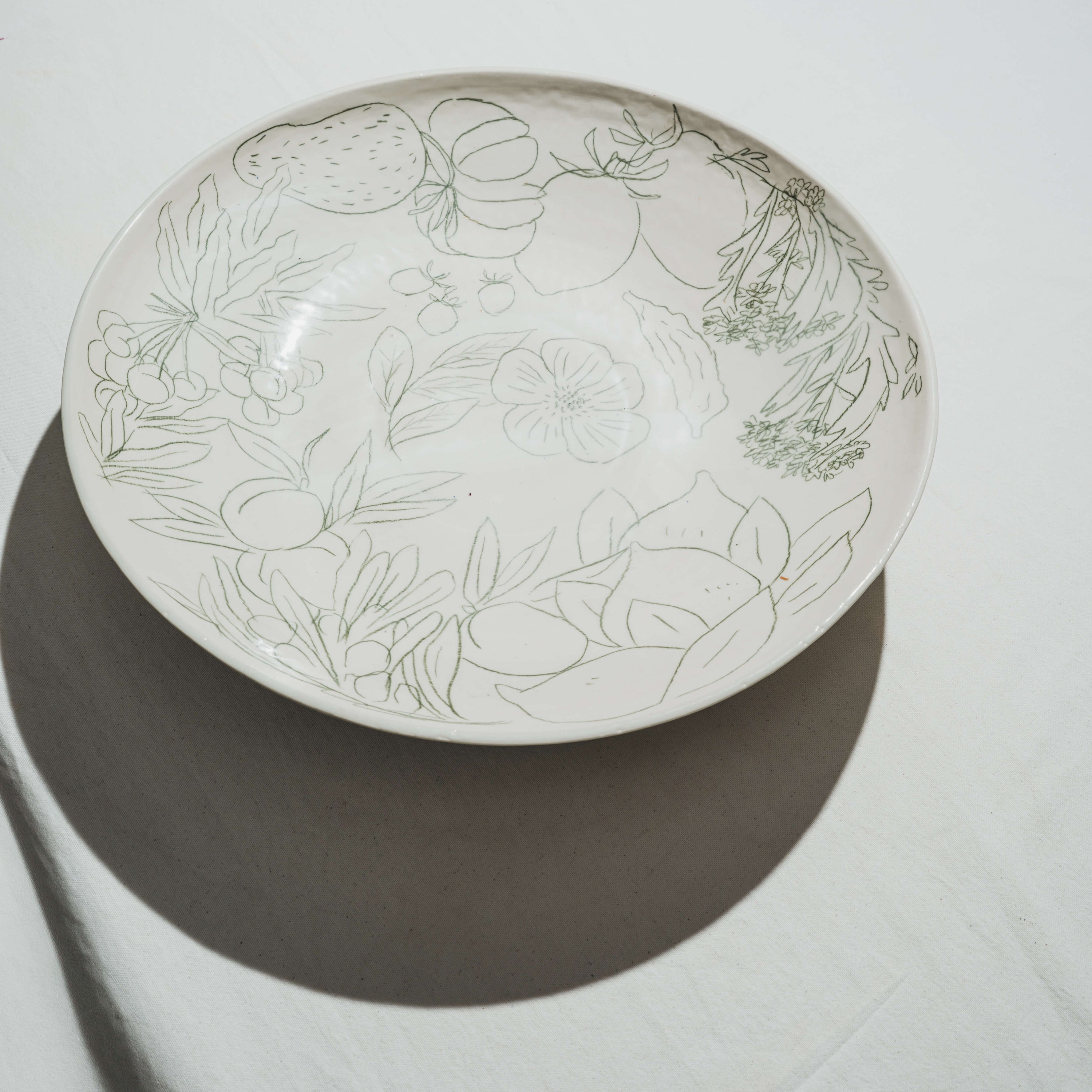 Grand plat coupe fruits et légumes