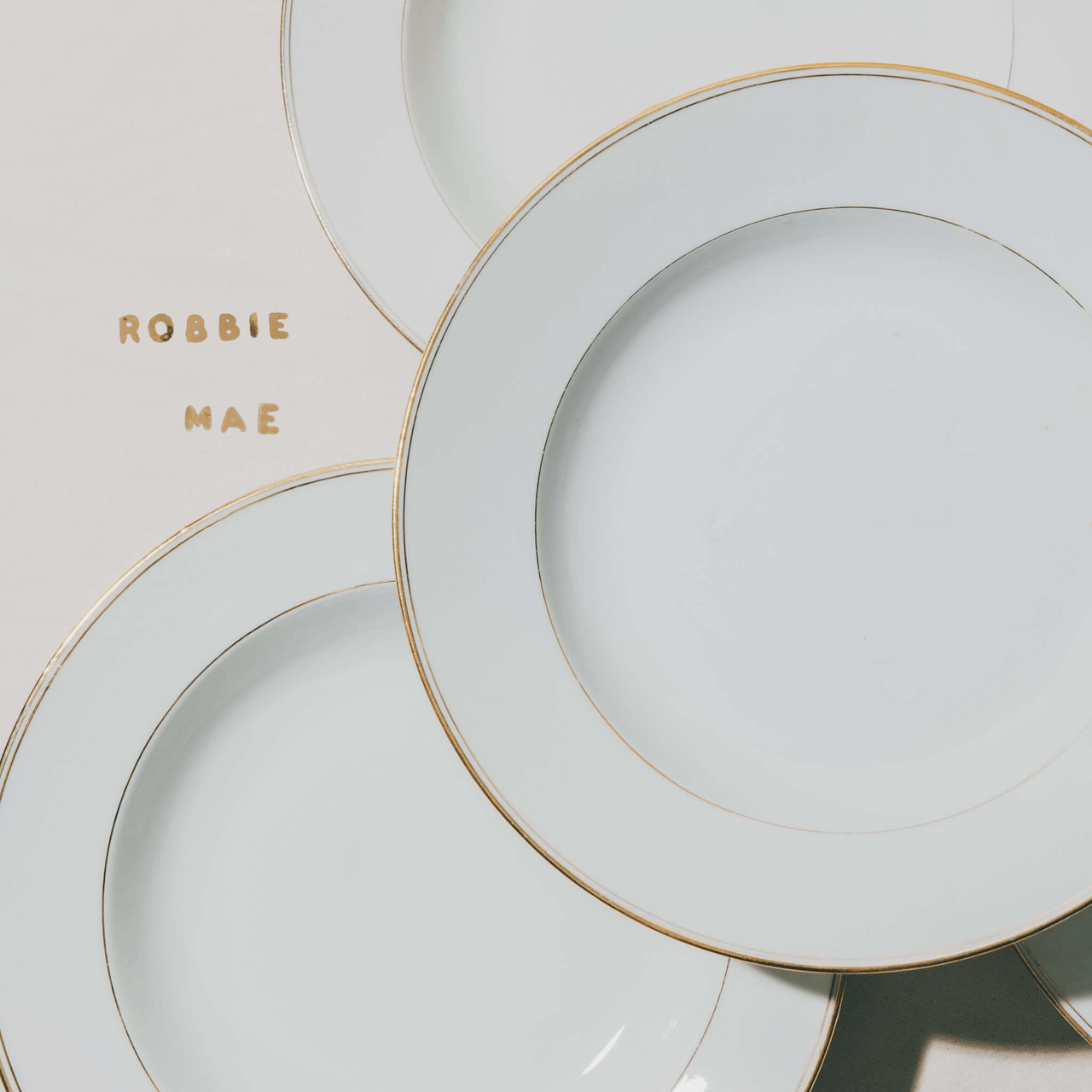 Assiette alphabet