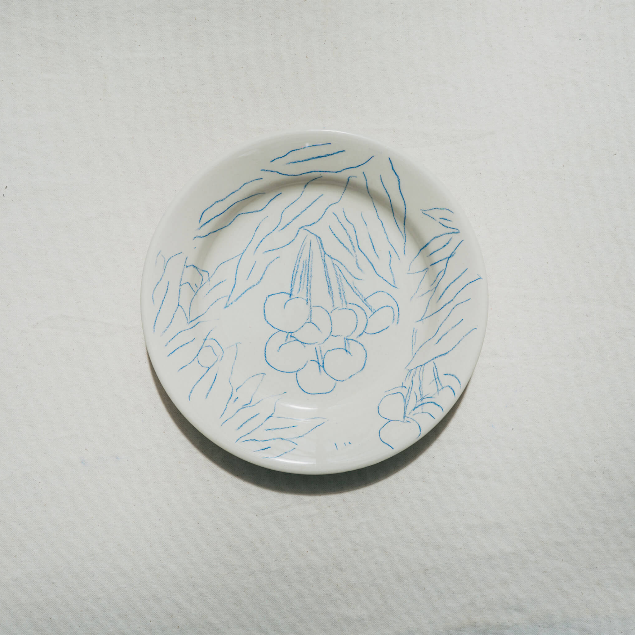 Assiette végétale Cérise