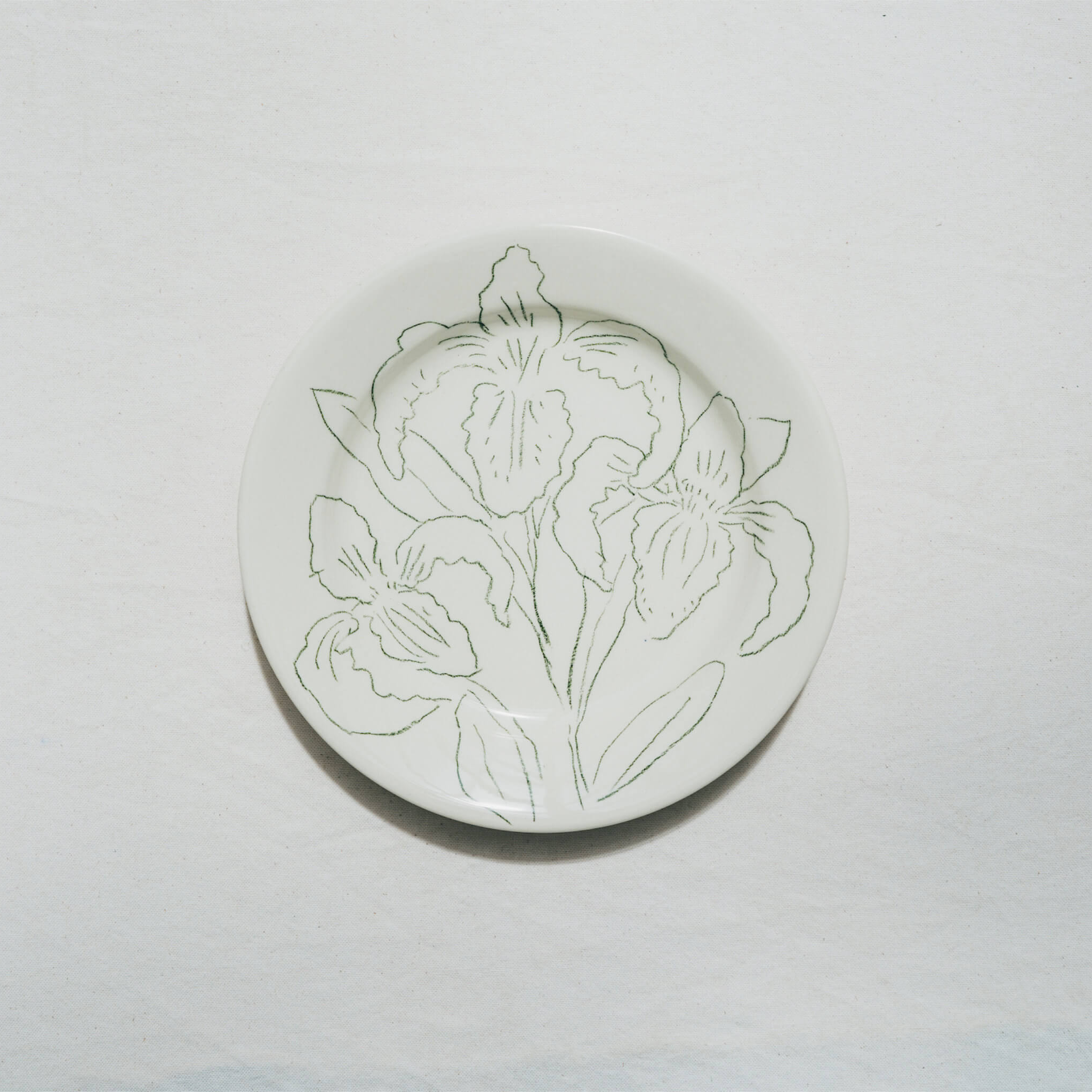 Assiette végétale Lys