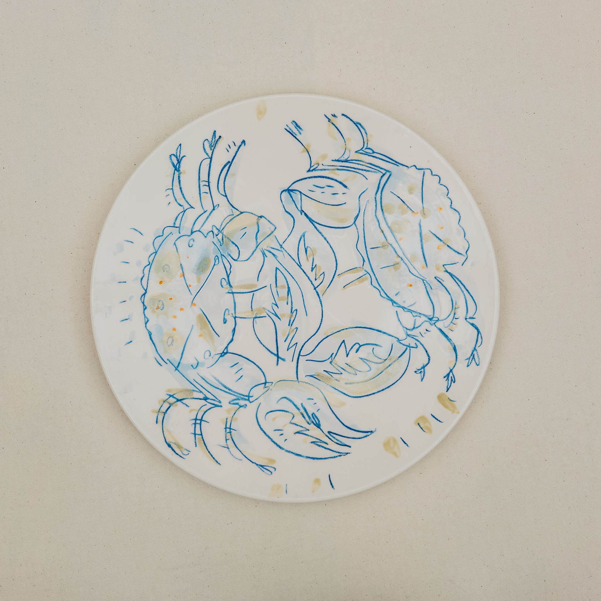Plat crabe n°2d